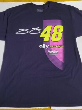 Hendrick Motorsports Jimmie Johnson Ally Number 48 shirt size Large